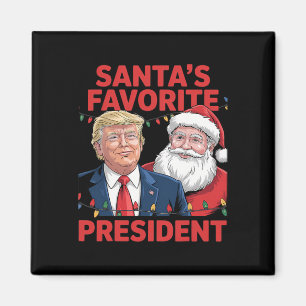 Imã O presidente favorito do Papai Noel dança com Sant