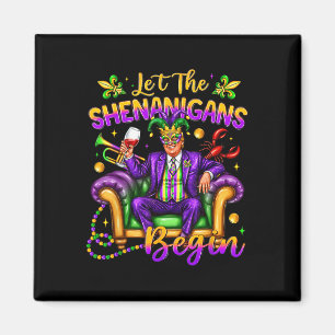 Imã O Presidente Trump Mardi Gras Engraçado Deixa-Me E