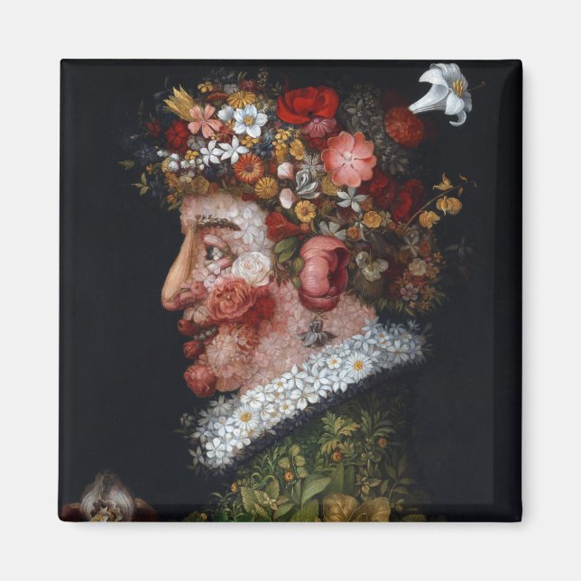 Imã O Primavera, Arcimboldo (Frente)
