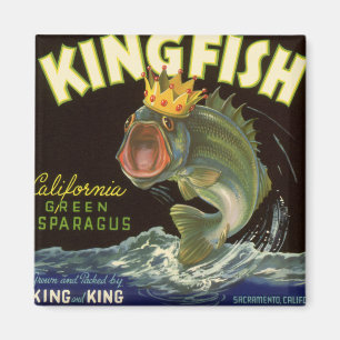 Imã O produto do vintage pode etiquetar a arte,