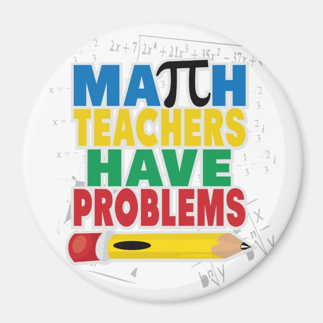 Imã O professor de matemática tem problemas (Frente)