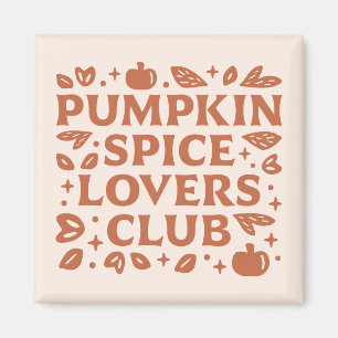 Imã O Pumpkin Spice Lovers Club