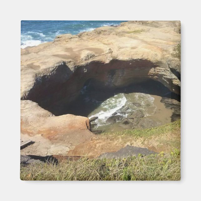 Imã O Punchbowl do Diabo, Costa do Oregon (Frente)