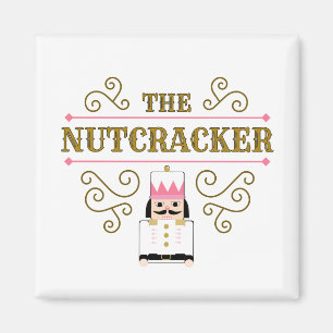 Imã O quadrado da dança do Natal do Nutcracker