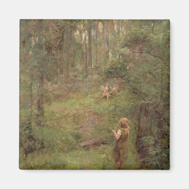 Imã O que a garotinha viu no Bush, 1904 (Frente)