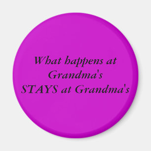 Imã O que acontece em Grandma'sSTAYS na avó