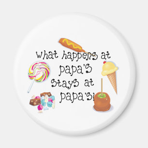Imã O que acontece em Papa' s PERMANECE em