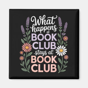 Imã O que acontece no clube do livro fica no clube do