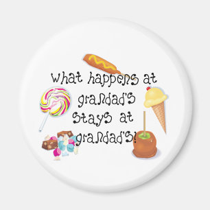 Imã O que acontece no Grandad's STAYS no Grandad&