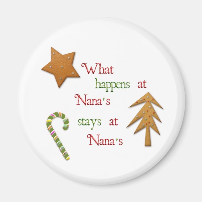 Imã O Que Acontece No Nanas (Frente)