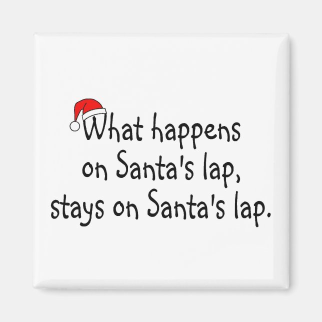Imã O Que Acontece No Santas Lap Fica No Santas Lap 2 (Frente)
