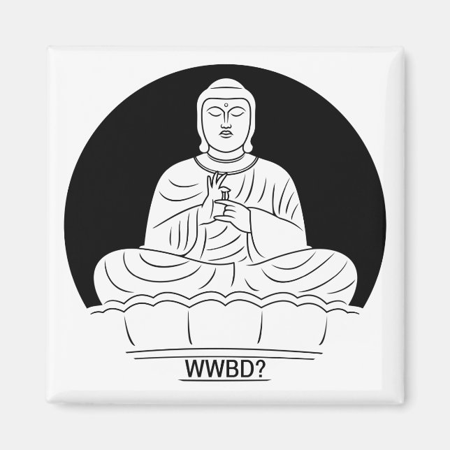 Imã O Que Buddha Faria? (Frente)