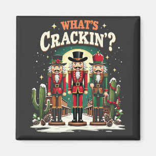 Imã O que é Engraçado Cactus no Natal?