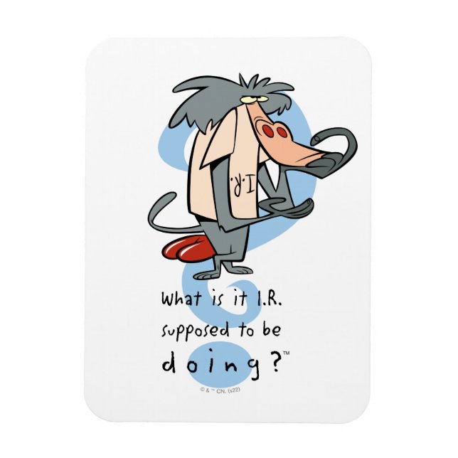 Ímã O que é que eu deveria estar fazendo?™ (Vertical)