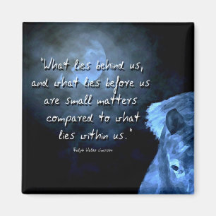 Imã o que está por trás de nós...