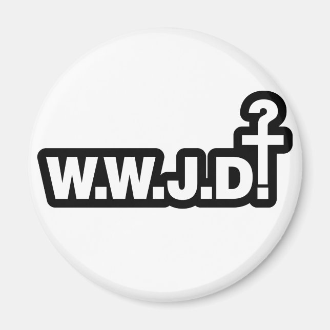 Imã O Que Jesus Faria? (Frente)