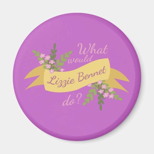 Imã O Que Lizzie Bennet Faria? II (Frente)