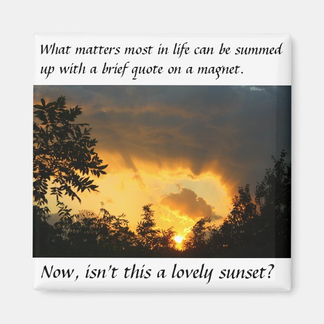 Imã O que mais importa o ímã (Frente)