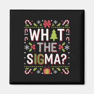 Imã O Que O Sigma Piada do Papai Noel Gen Alpha Natal