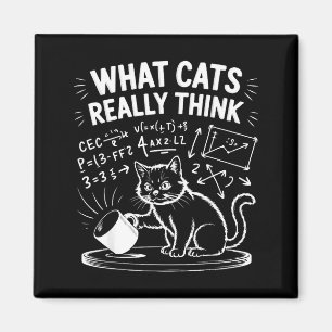 Imã O que os gatos realmente acham engraçado meme de g