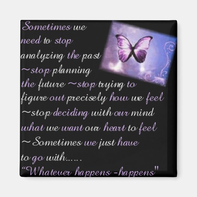 Imã O que quer que aconteça... (Frente)