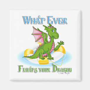 Imã O Que Quer Que Flutue A Sua Cuta Dragão