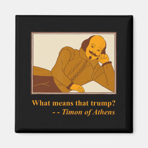 Imã O Que Significa Trump Timon Athens Shakespeare Quo