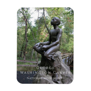 Ímã O Rapaz George Washington Carver Estátua