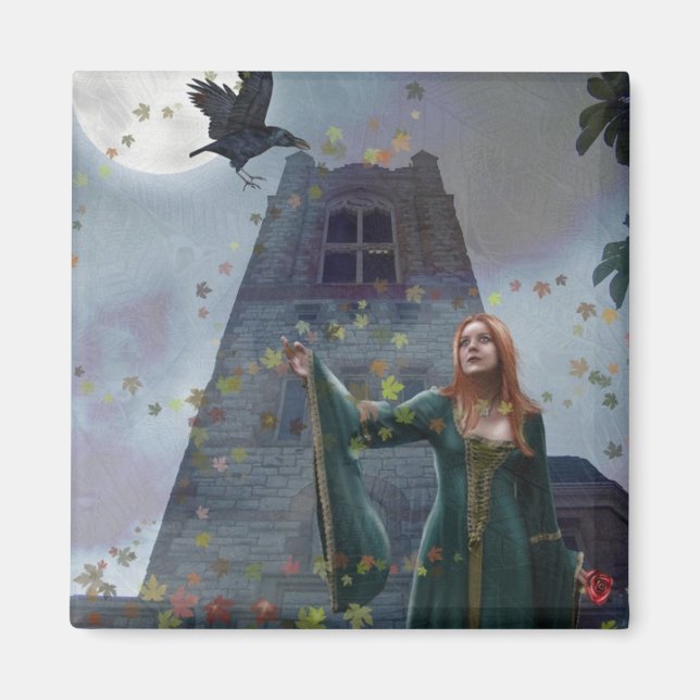 Imã O Raven (Magnet) (Frente)