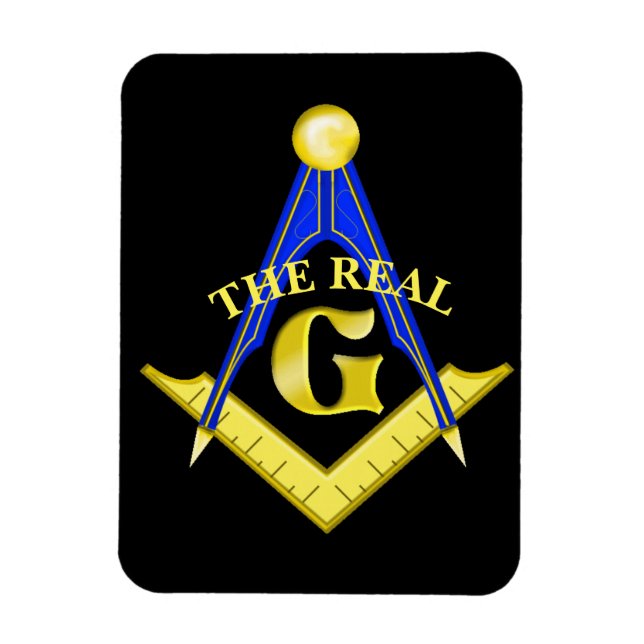Ímã O Real G Masonic (Vertical)