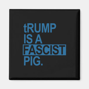 Imã O Rei das Fraldas Trump É Um Porco Fascista (Aço A