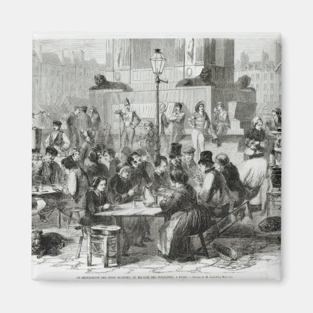 Imã O restaurante dos pés molhados (Frente)