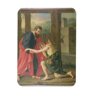 Ímã O retorno do filho Prodigal, 1823 (óleo no canva