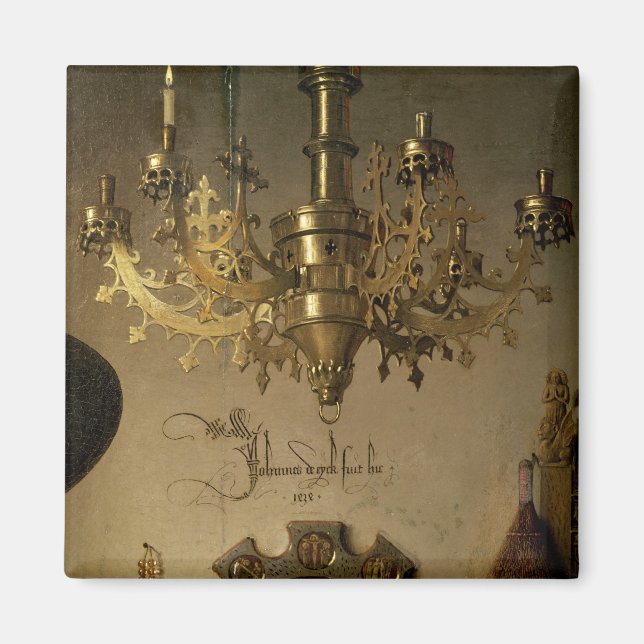 Imã O retrato de Giovanni Arnolfini (Frente)