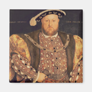 Imã O retrato de Henry VIII envelheceu 49, 1540