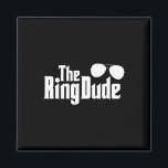 Imã O Ring Dude Bowtie Ring Bes.<br><div class="desc">O melhor homem do clube de casamentos do Ring Bowtie Ring Bearer</div>