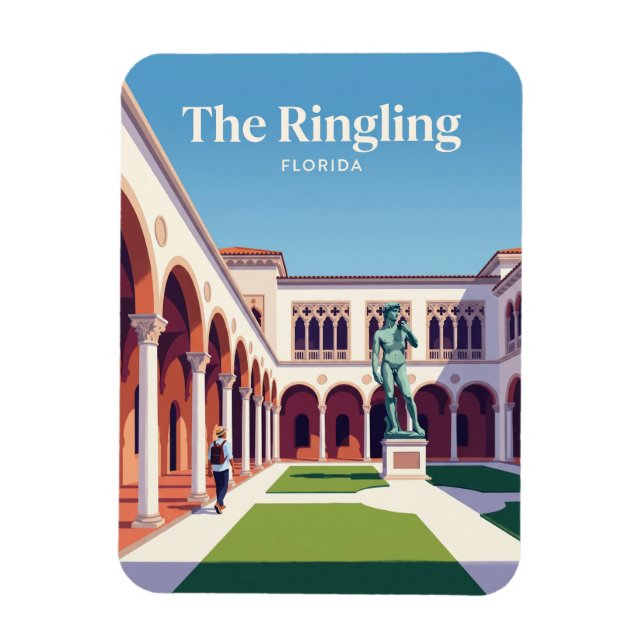 Ímã O Ringling EUA (Vertical)