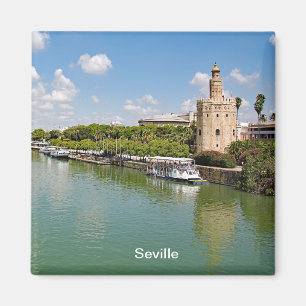Imã O rio Guadalquivir e a torre dourada