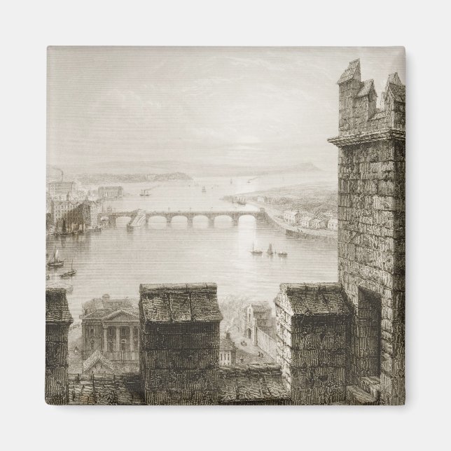 Imã O rio Shannon e Limerick (Frente)