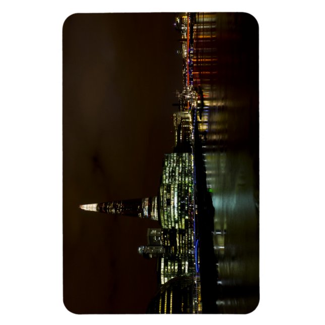 Ímã O rio Tamisa à noite (Vertical)