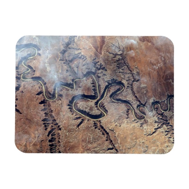 Ímã O Rio Verde E Seus Canyons Tributários Em Utah (Horizontal)