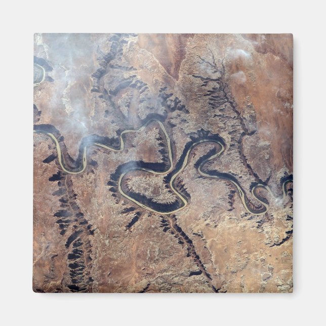 Imã O Rio Verde E Seus Canyons Tributários Em Utah (Frente)