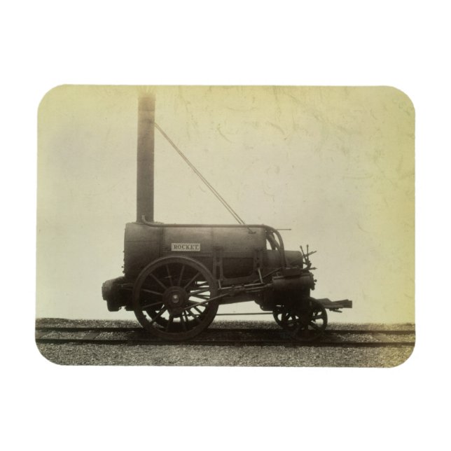 Ímã O "Rocket" desenhado por George Stephenson (1781-1 (Horizontal)
