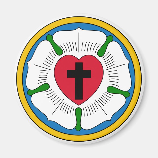 Imã O Rosa Luteranismo Luterano Martin Luther (Frente)