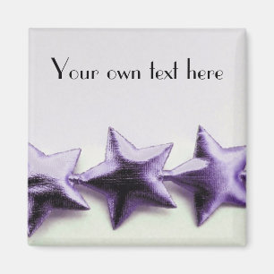 Imã O roxo Stars o ímã