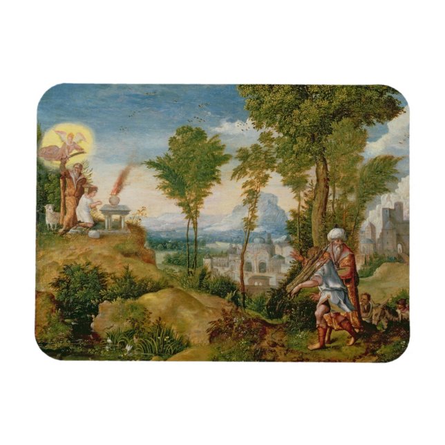 Ímã O Sacrifício de Isaac (Horizontal)