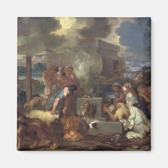 Imã O Sacrifício de Noah, c.1640 (Frente)