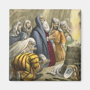 Imã O sacrifício de Noah em deixar a arca, de uma