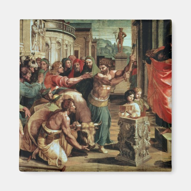 Imã O Sacrifício em Lystra (desenho para a Sistina C (Frente)