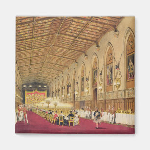 Imã O Salão de St George, castelo de Windsor, 1838